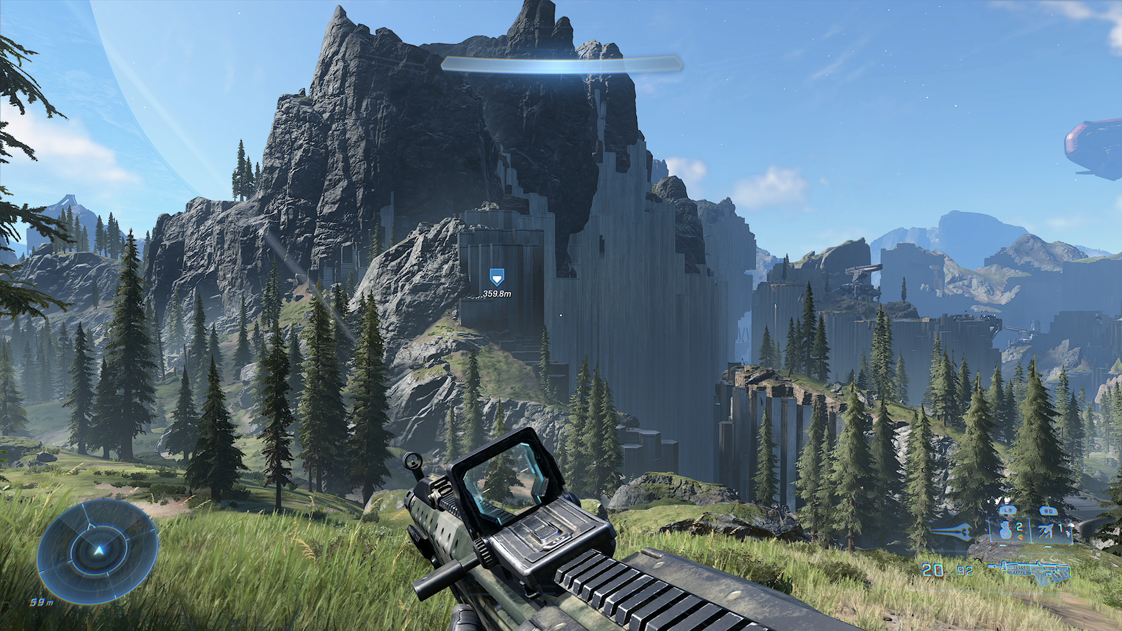 Mountain Ranges in Zeta Halo