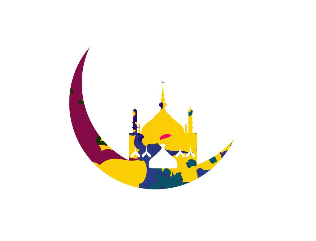 Ramadan Crescent Moon Symbol